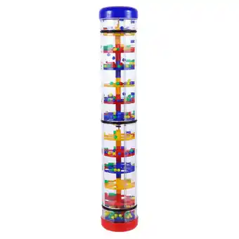 Walmart FRCOLOR Rattle Tube Rain Stick Baby Instrumental Toy for Kid Playing Made of Plastic 6 x 0.8 in offer