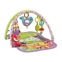 Walmart Fisher-Price CDN47 3 in 1 Musical Activity Baby Play Mat Floor Gym with 5 Toys offer