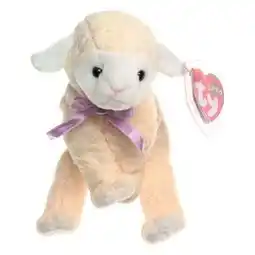 Walmart Ty Beanie Baby: Fleecie the Lamb | Stuffed Animal | MWMT offer