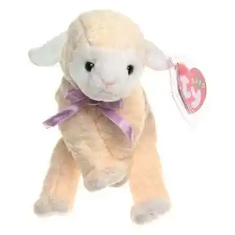 Walmart Ty Beanie Baby: Fleecie the Lamb | Stuffed Animal | MWMT offer