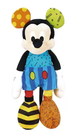 Walmart 22-inches Disney BRITTO Mickey Mouse Large Pop Plush offer
