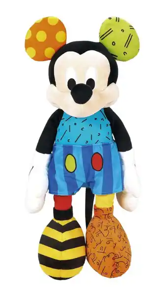 Walmart 22-inches Disney BRITTO Mickey Mouse Large Pop Plush offer