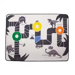 Walmart function Crawling Pad Game Mat - Dinosaur Pattern Printed Fun Adventure Game Boys Girls offer