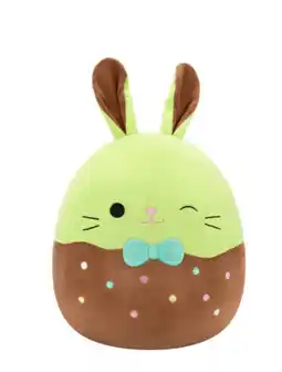 Walmart Squishmallows 16 Winking Chocolate Dipped Green Easter Bunny (Buster) offer