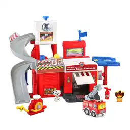 Walmart VTech Go! Go! Smart Wheels Rescue Tower Firehouse with Accessories, Baby and Toddler Toys offer