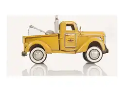 Walmart 1926 Pennzoil Tow Truck Yellow Metal Handmade Sculpture by Xoticbrands - Veronese Size (Small) offer