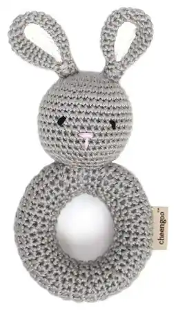 Walmart Organic Crocheted Bunny Ring Rattle offer