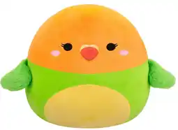 Walmart Squishmallows Original 14-Inch Plath Green and Orange Lovebird offer