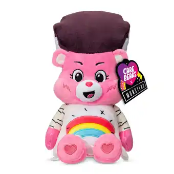 Walmart Care Bears Universal Monsters Fun Size Plush - Cheer Bear as the Bride of Frankenstein offer