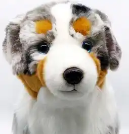 Walmart Auswella Plush Australian Plush Dog Realistic Plush Animals 22 Size offer