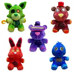 Walmart Clearance Toys Five Nights At Freddy's Plush FNAF Soft Stuffed Animal Toy 5 Pack 7.5 offer