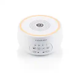 Walmart Yogasleep Baby Dreamcenter Multi-Sound Machine with color-changing Nightlight, White offer