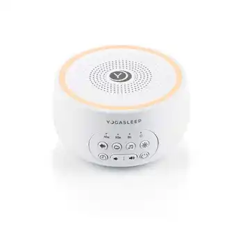 Walmart Yogasleep Baby Dreamcenter Multi-Sound Machine with color-changing Nightlight, White offer