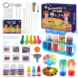 Walmart Science Kits for Kids 60+ Lab Experiments STEM Educational Toys Gifts for Boys Girls Age 5-12 offer