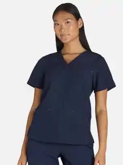 Walmart SCRUB WRAP TOP offer