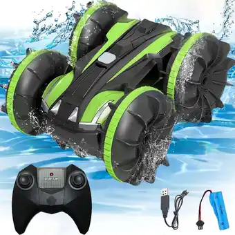 Walmart Kivdit RC Cars for Kids,2.4 GHz Amphibious Remote Control Cars All Terrain Toy Gifts for Boys Girls offer