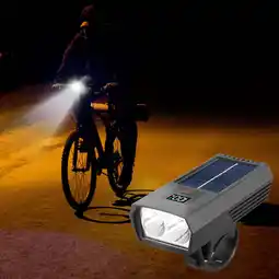 Walmart ViYW Solar Front Lights Lights Battery Display Front Lights Solar Front Lights Bicycles Lights offer