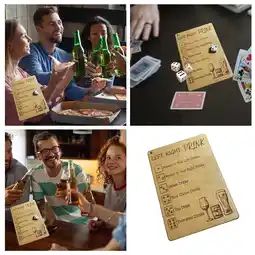 Walmart Left Right Drinking Game Adult Drinking Board Game Dice Tray with Dice Bag Drinking Game Boards offer