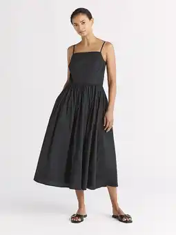 Walmart Free Assembly Women's Sleeveless Square Neck Midi Dress, Sizes XS-XXL offer