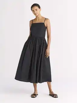 Walmart Free Assembly Women's Sleeveless Square Neck Midi Dress, Sizes XS-XXL offer