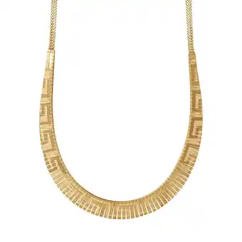 Walmart Brilliance Sterling Women's Silver 18kt Gold Flash Omega Necklace, 18 - Stylish offer