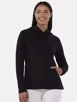 Walmart Time and Tru Women's Slub Jersey Hoodie, Sizes XS-XXXL offer