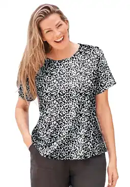 Walmart Swim 365 Women's Plus Size The Swim Tee offer