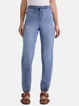 Walmart Time and Tru Women's Pull On Denim Joggers, 28.5 Inseam, Sizes XS-XXXL offer