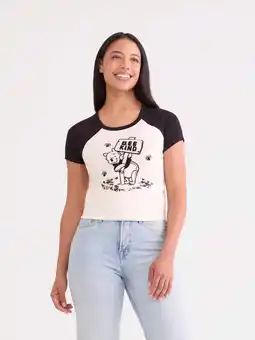 Walmart Winnie the Pooh Women’s Graphic Baby Tee, Sizes XXS-XXL offer