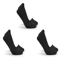 Walmart Fruit of the Loom Beyond Soft Lux Liner Socks for Women, Black, Sizes 4-10 (3-Pack) offer