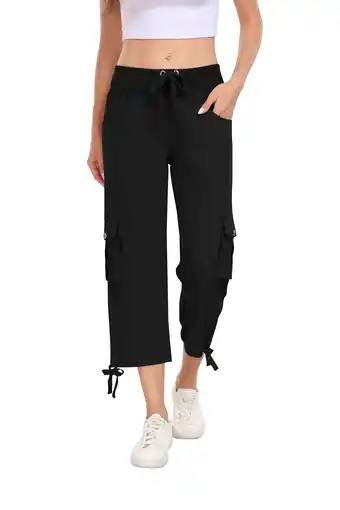 Walmart MoFiz Women's Cargo Carpi Pants for Hiking, Outdoor Sports offer