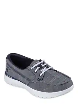 Walmart Skechers Women's ON THE GO FLEX - Ashore Boat Shoe, Wide Width Available offer