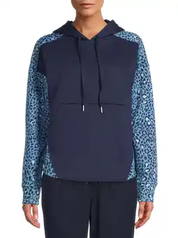 Walmart Time And Tru Women's Pullover Hoodie Top offer