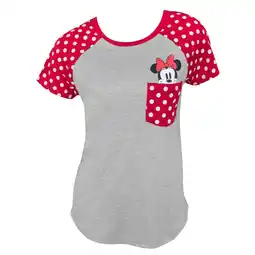 Walmart Disney Minnie Mouse Junior Pocket Tee, S-2XL (Women's) offer