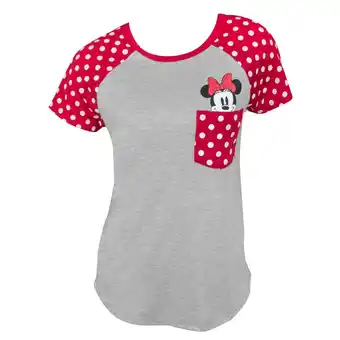 Walmart Disney Minnie Mouse Junior Pocket Tee, S-2XL (Women's) offer