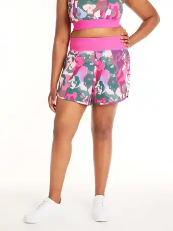 Walmart Reebok Women’s Plus Size Evolution Short with Back Pocket offer