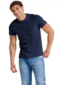 Walmart Hanes Originals Men's Tri-Blend Pocket T-Shirt, Sizes S-3XL offer
