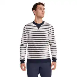 Walmart Jockey Men's Cotton Blend Fleece Crew Sweatshirt offer