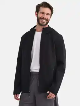 Walmart Athletic Works Men's and Big Men's Fusion Knit Zip Jacket, Sizes S-3XL offer