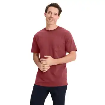 Walmart Jockey Men's Made in America Heritage Short Sleeve Pocket Tee offer