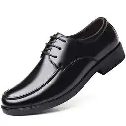 Walmart Mens Dress Shoes, Black Oxford Dress Shoes for Men Classic Lace-ups for Work and Formal Dressing offer