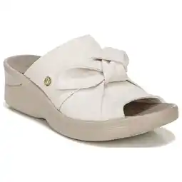 Walmart BZees For Lifestride Womens Smile Slide Sandals - Medium & Wide Width offer