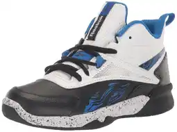 Walmart Reebok Unisex Classic Leather Sneaker BLACK/SILVER MET./FTWR WHITE offer