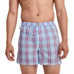 Walmart Jockey Men's 100% Cotton Woven 5 Boxer offer