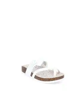 Walmart Wonder Nation Little & Big Girl Footbed Toe Buckle Sandal offer
