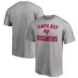 Walmart Men's Heathered Gray Tampa Bay Buccaneers Victory Arch T-Shirt offer