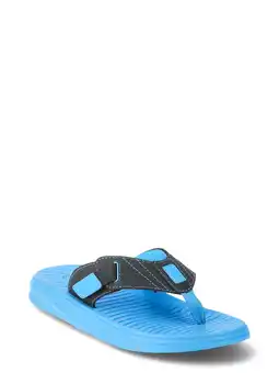 Walmart Wonder Nation Little Boys and Big Boys Sporty Flip Flops offer