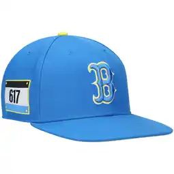 Walmart Men's '47 Blue Boston Red Sox 2021 City Connect Captain Snapback Hat offer