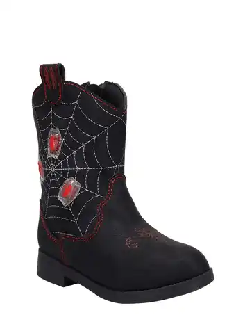 Walmart Spider-Man Toddler Boys Cowboy Light-up Boot offer