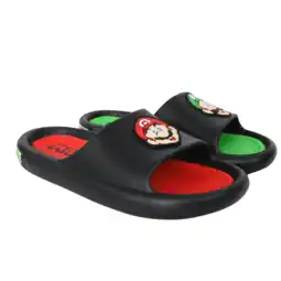 Walmart Nintendo Super Mario Toddler Boys Soccer Slide Sandals offer